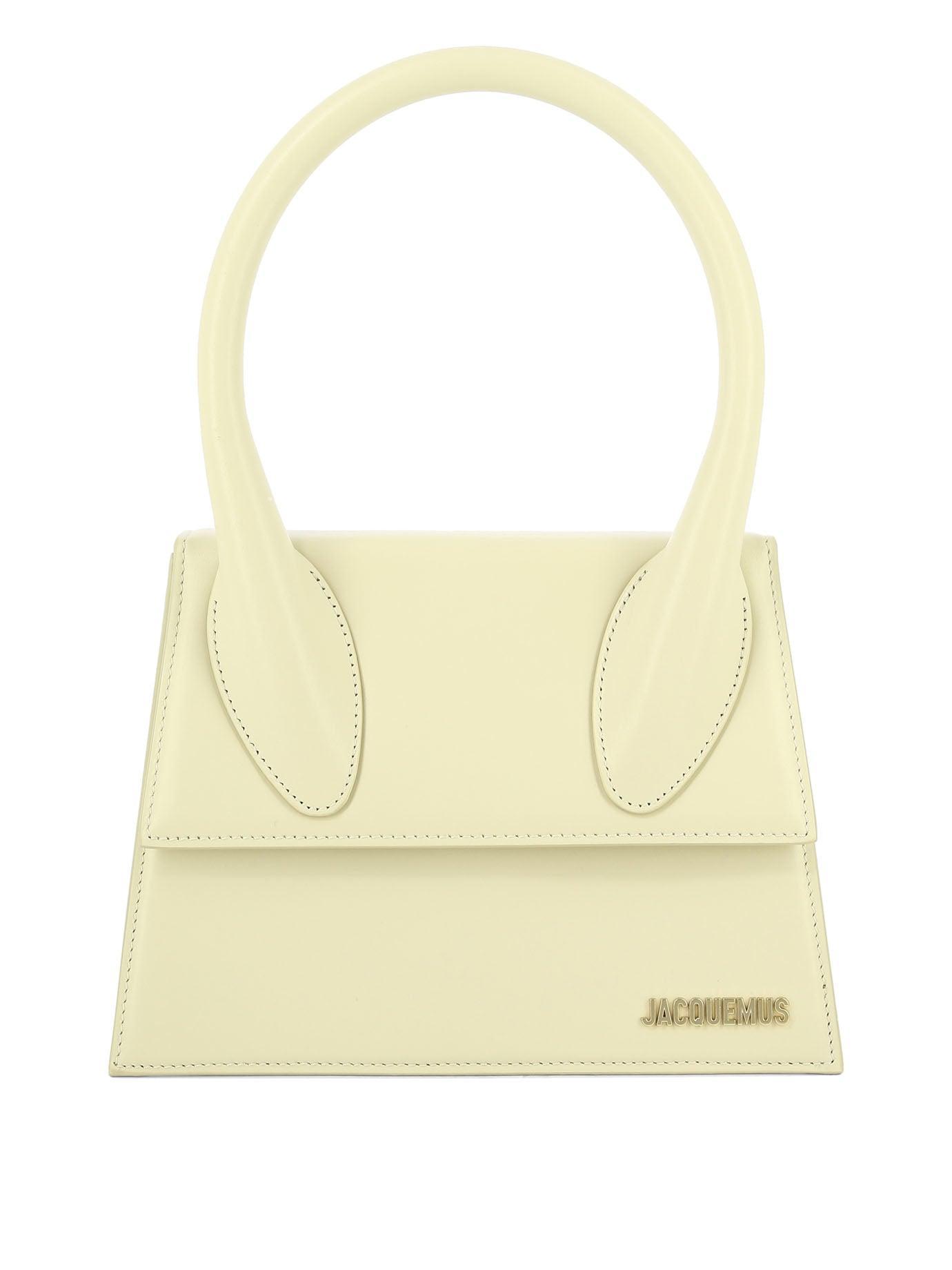 JACQUEMUS Le Grand Chiquito Tote Bag In Ivory Product Image