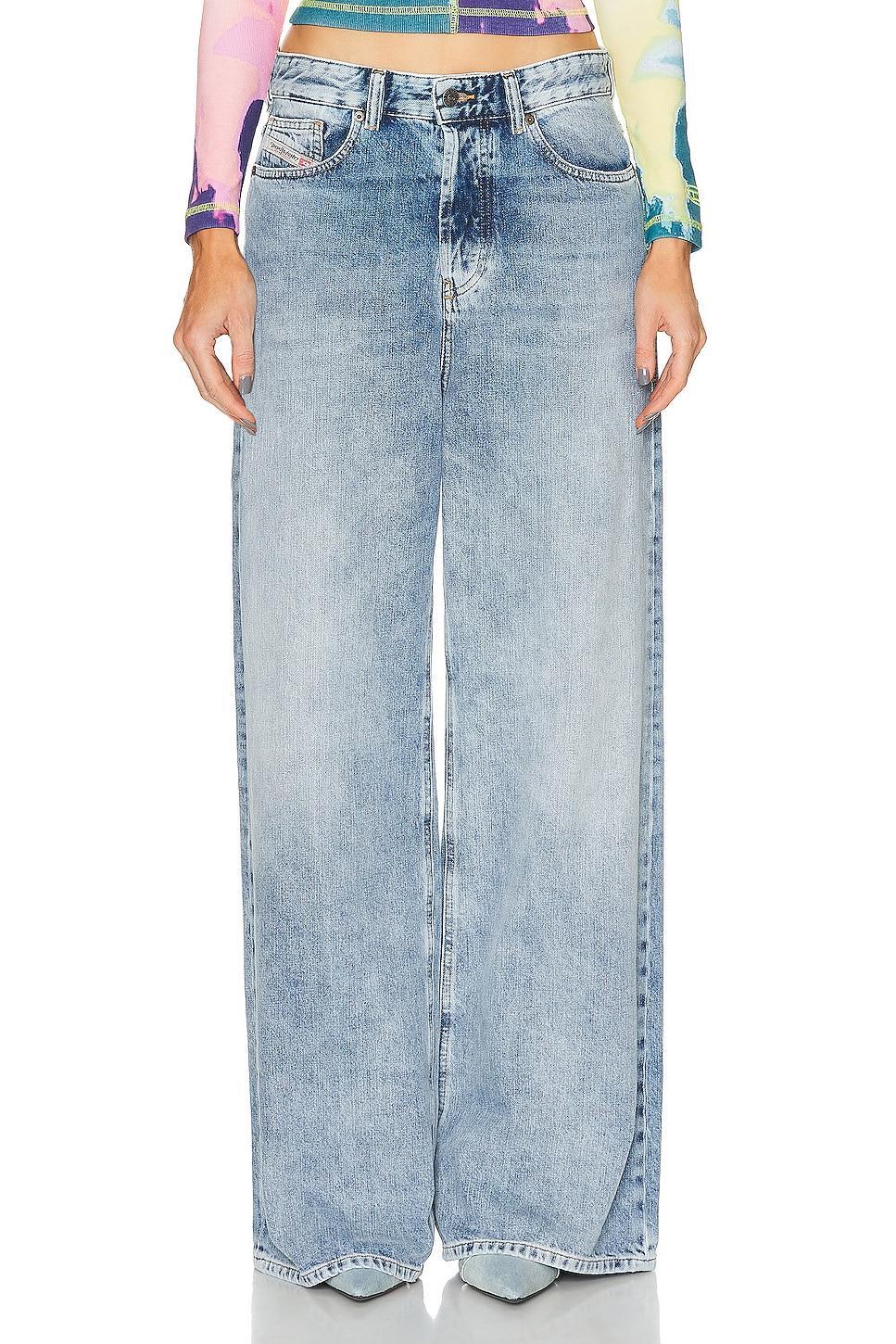 Diesel 1996 Sire Wide Leg in Light Denim - Blue. Size 25 (also in ). product image