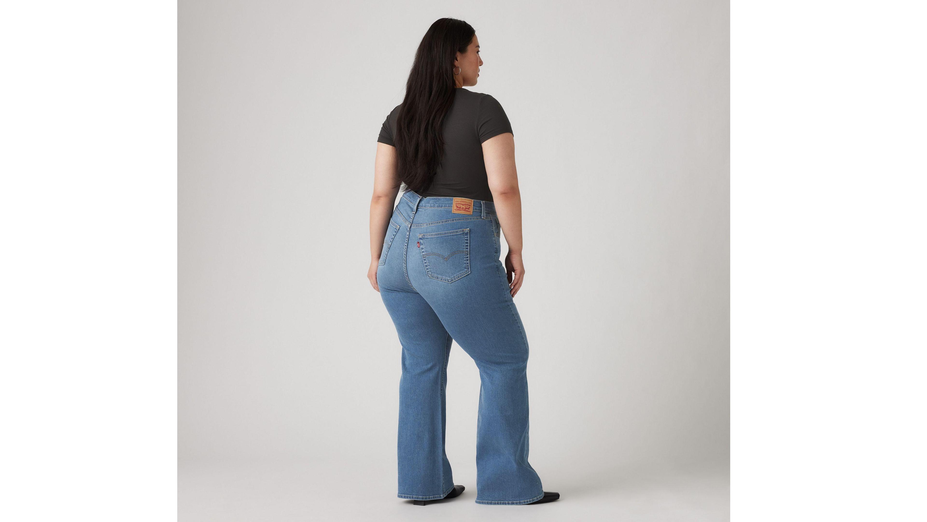 726 High Rise Flare Women's Jeans (Plus Size) Product Image