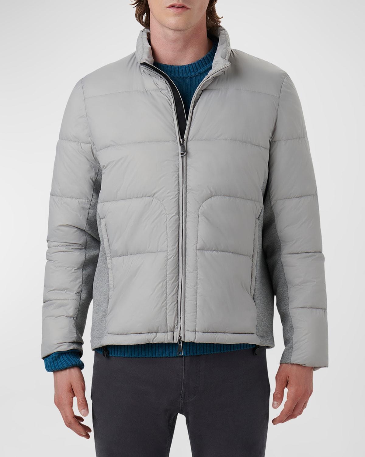 Bugatchi Water Resistant Zip-Up Puffer Jacket Product Image