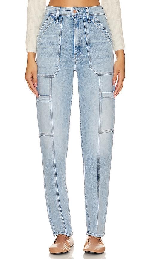 Womens The Private Double Pocket Skimp High-Rise Stretch Tapered Jeans Product Image