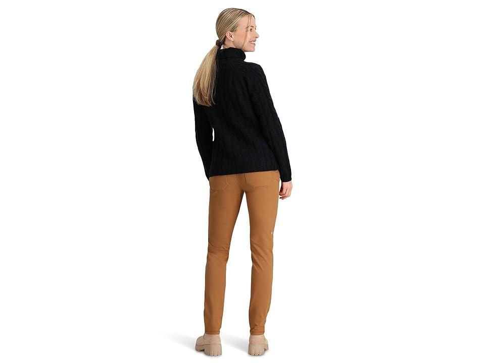 Royal Robbins Baylands Cable Turtleneck (Jet ) Women's Clothing Product Image