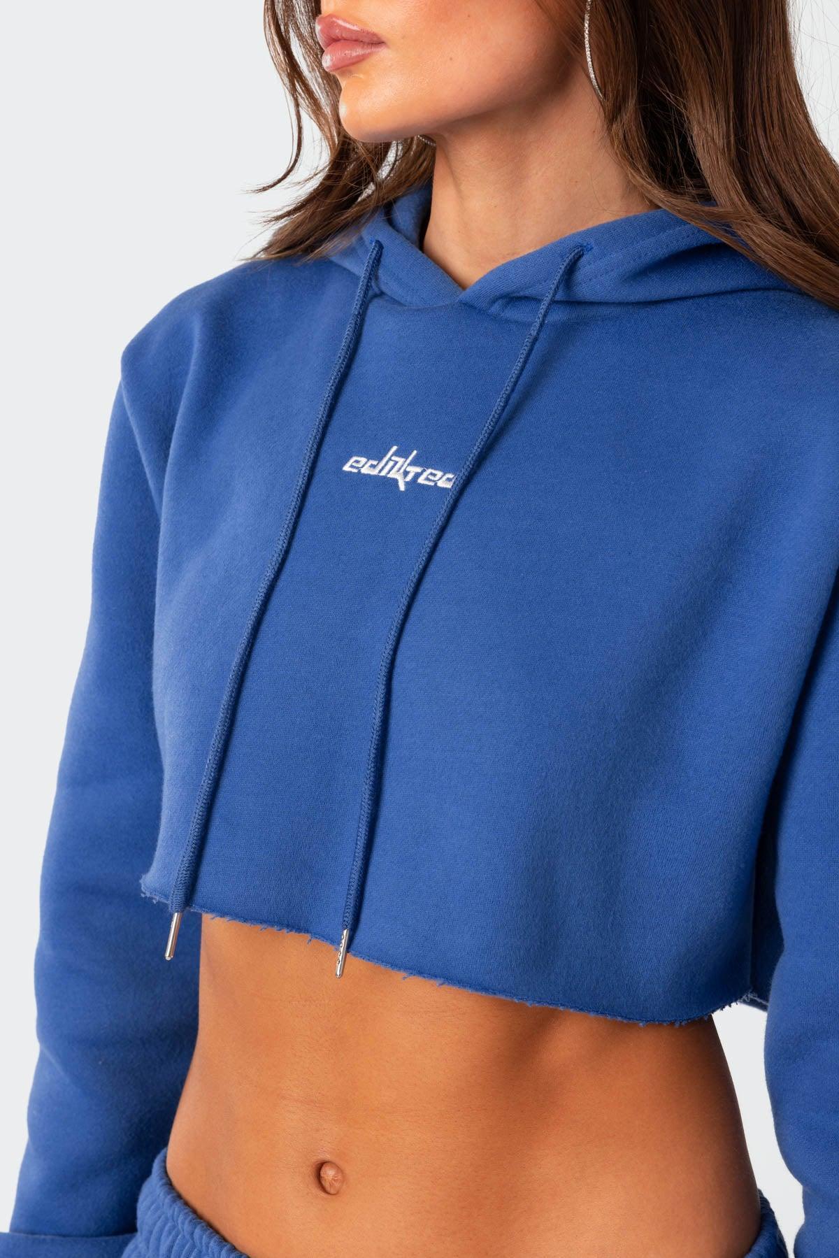 Brenna Cropped Hoodie Product Image