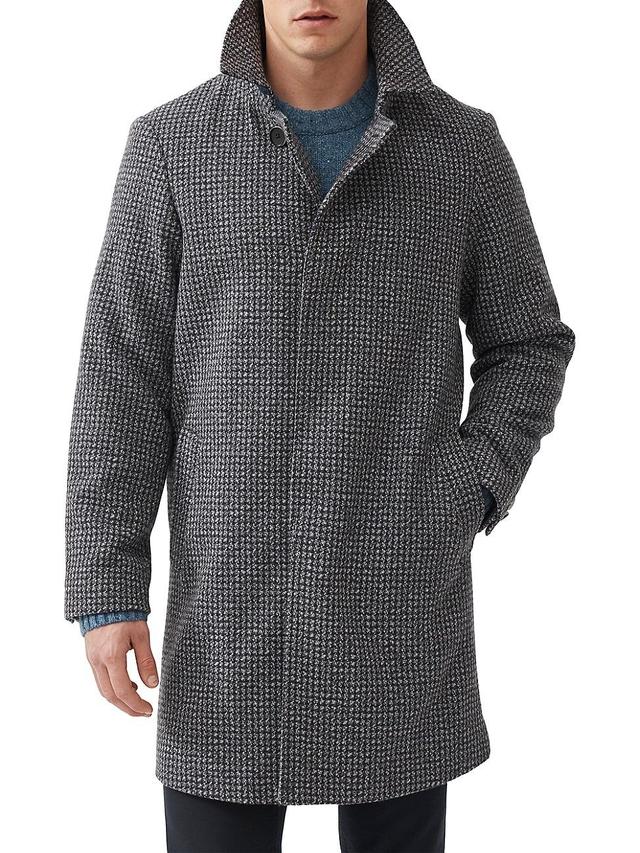 Mens Hundalee Tweed Houndstooth Coat Product Image