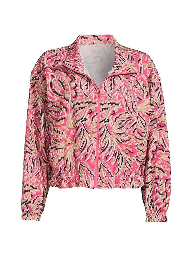 Womens Tech Stretch Shadow Floral Jacket Product Image