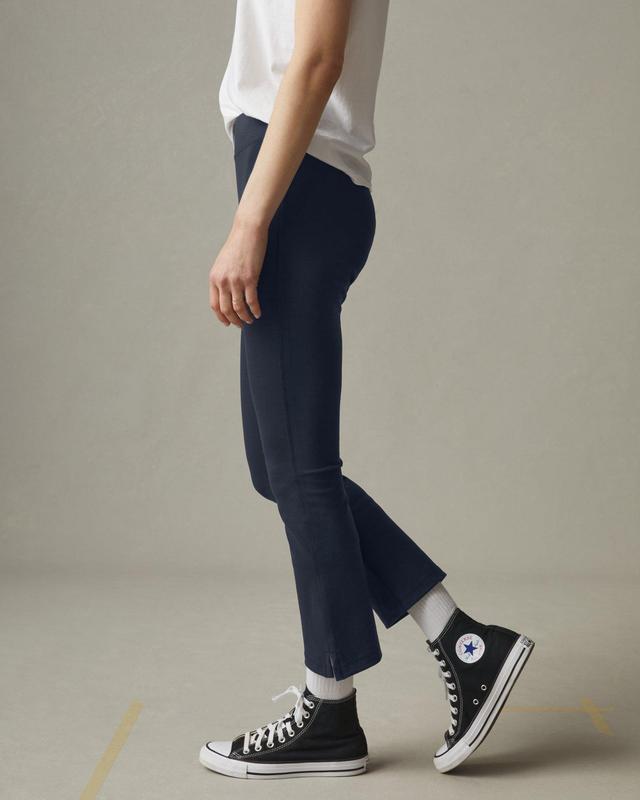 Ponte Kick Flare Pant - Heritage Navy Female Product Image