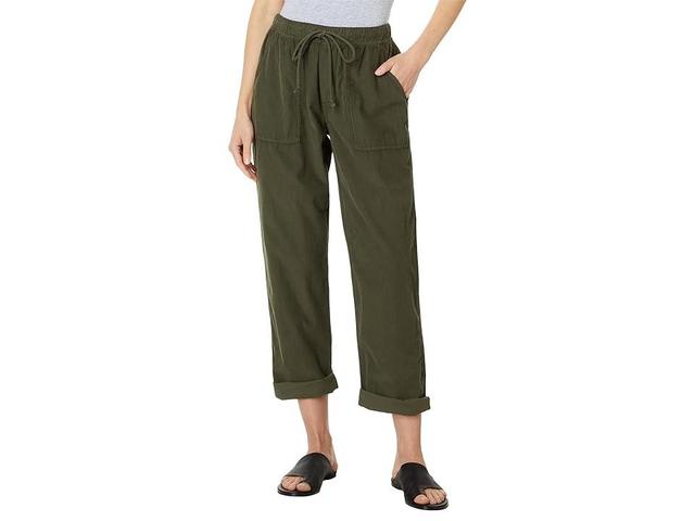 JAG Relaxed Fit Cotton Corduroy Ankle Drawstring Pants Product Image