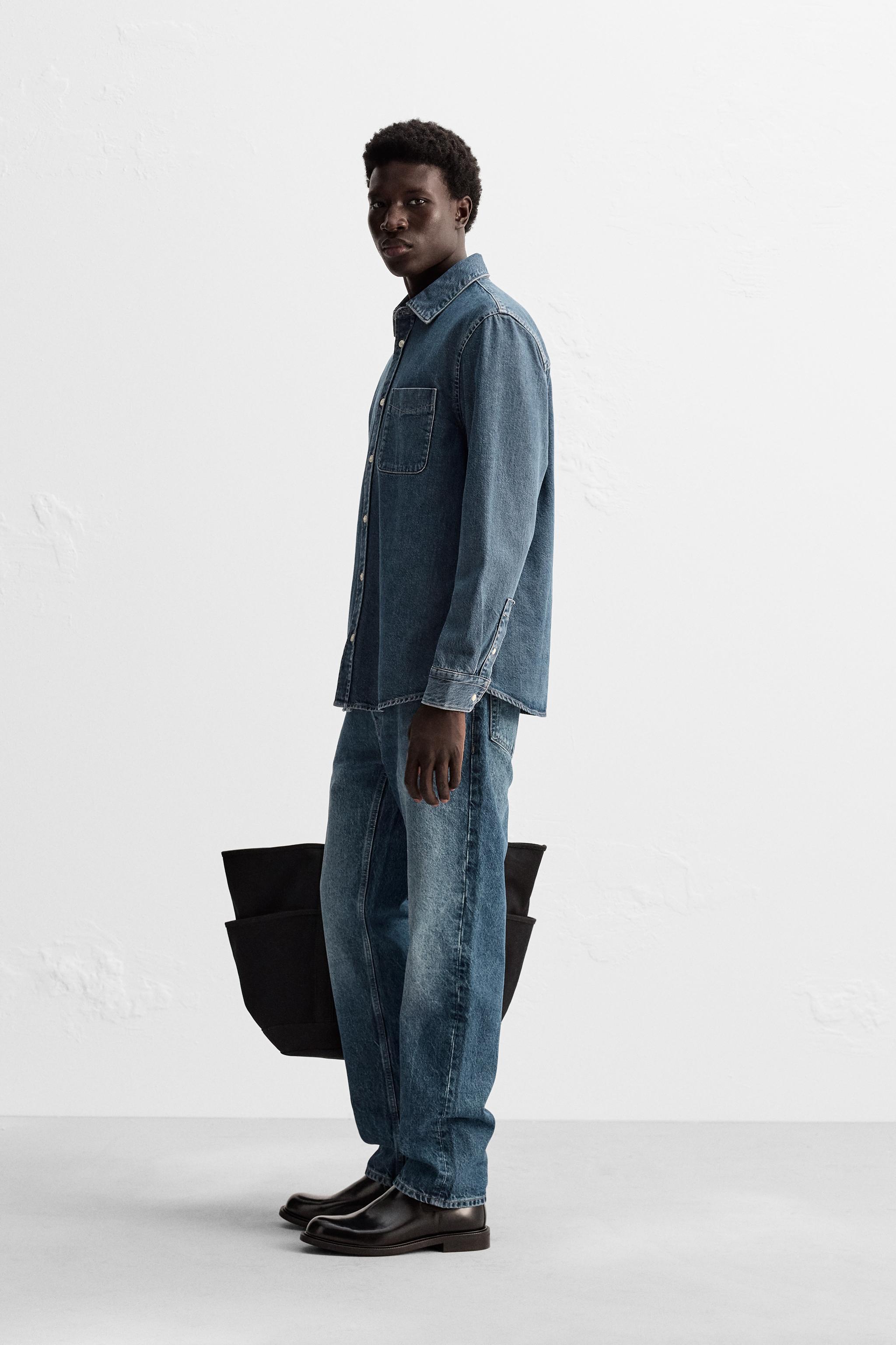 WASHED DENIM SHIRT Product Image