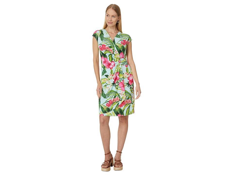 Tommy Bahama Clara Grand Villa S/S Dress (Plume) Women's Dress Product Image