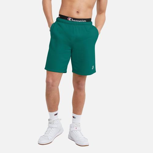 Champion Mens Champion Classic Fleece Shorts - Mens Green Product Image