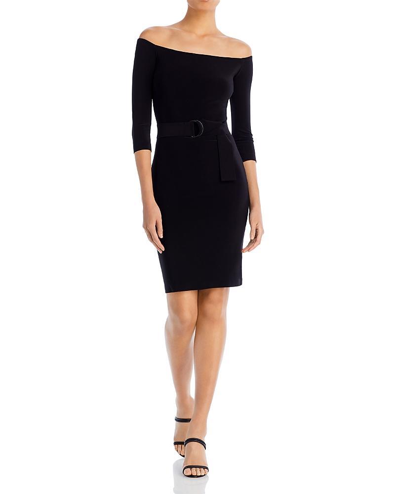 Norma Kamali Off-the-Shoulder Bodycon Dress Product Image