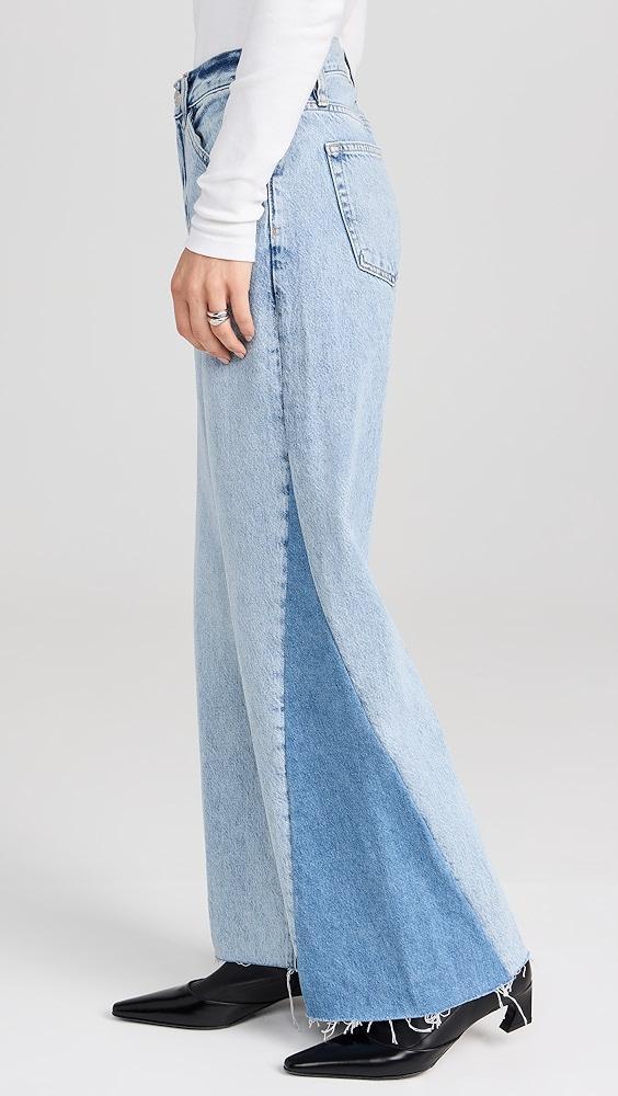 FRAME Le Baggy Palazzo Outseam Insert Jeans | Shopbop Product Image