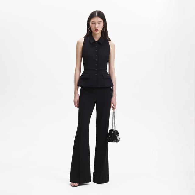 Black Tailored Jumpsuit Product Image