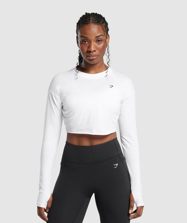 Lifting Long Sleeve Crop Top Product Image