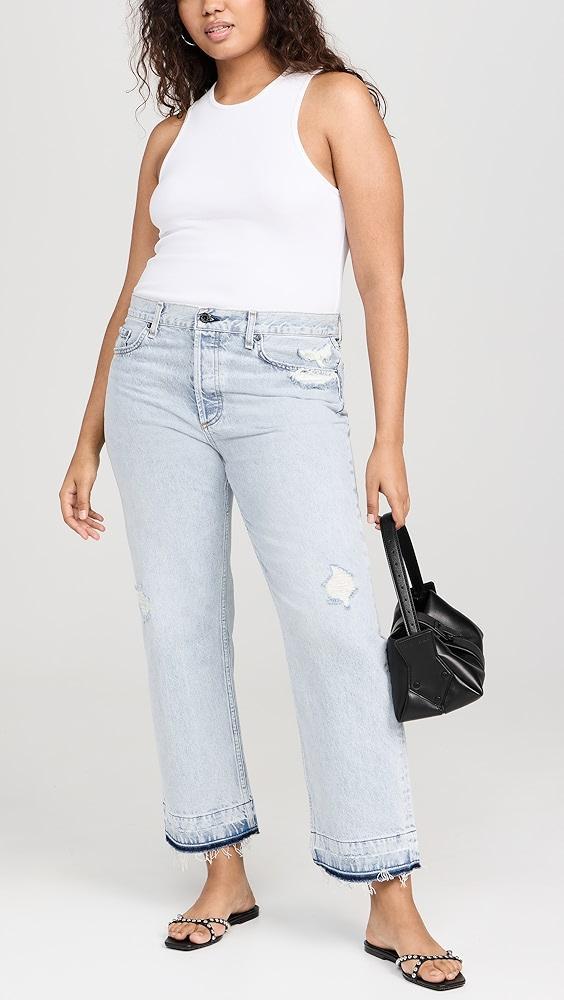 ASKK NY Low Rise Straight Jeans | Shopbop Product Image