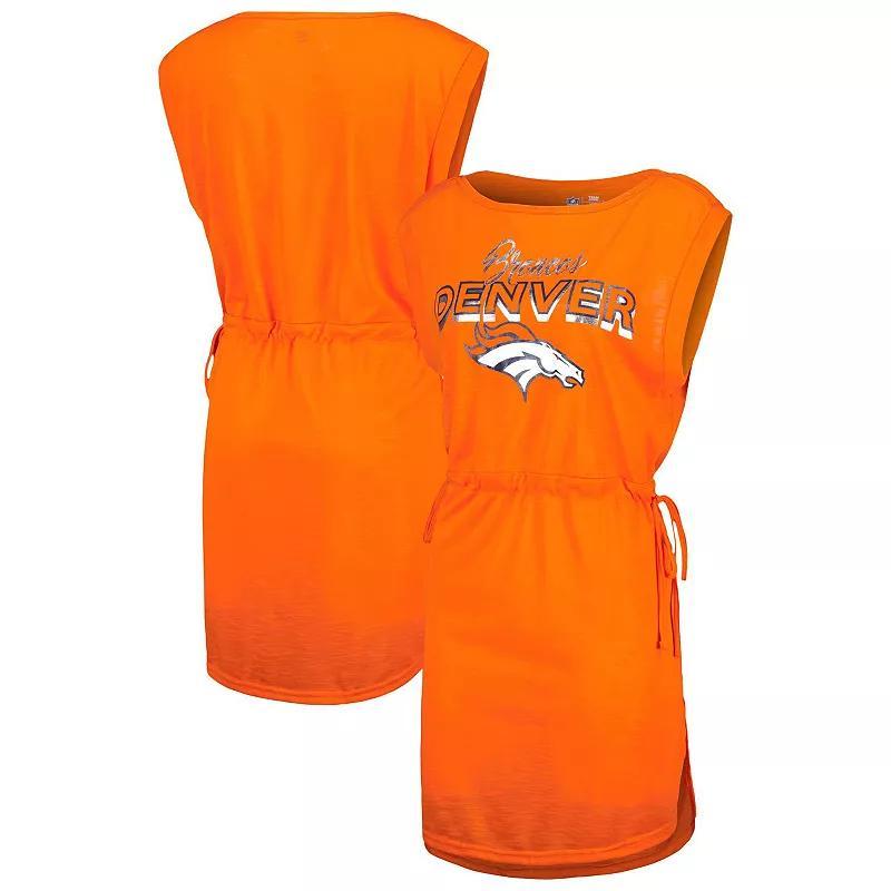 Womens G-III 4Her by Carl Banks Denver Broncos G.O.A.T. Swimsuit Cover-Up Product Image