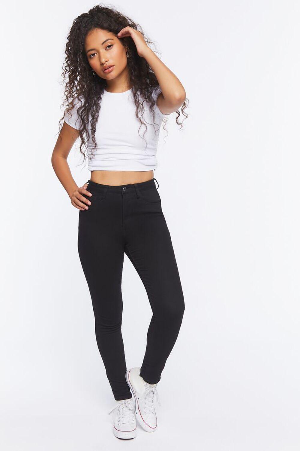 Stretch High-Rise Skinny Jeans | Forever 21 Product Image