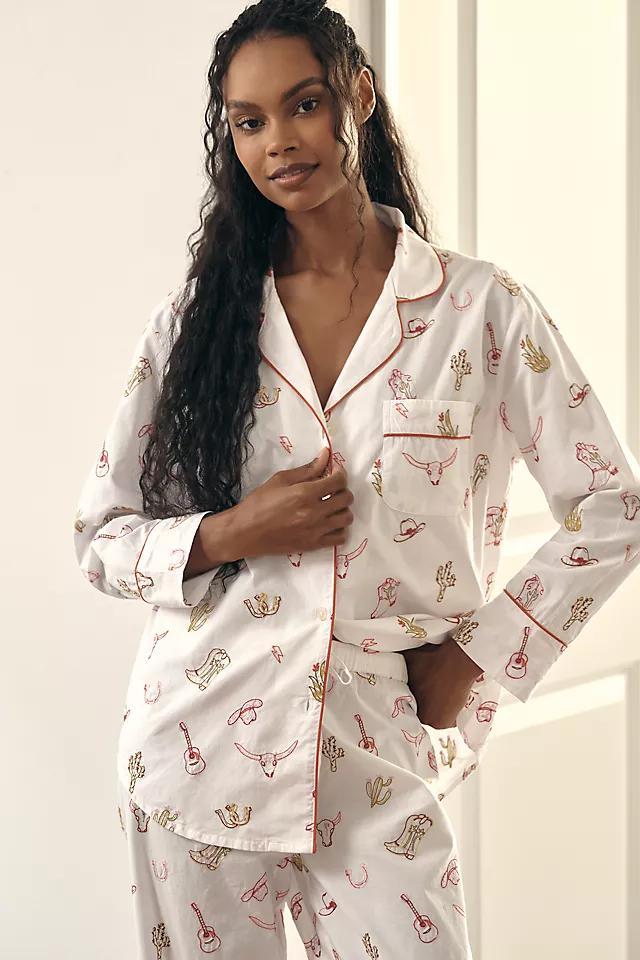 Printfresh Embroidered Pajama Set Product Image