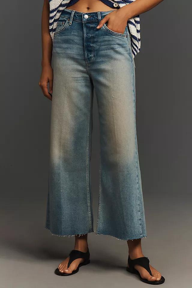 RE/DONE Crop High-Rise Wide-Leg Jeans Product Image