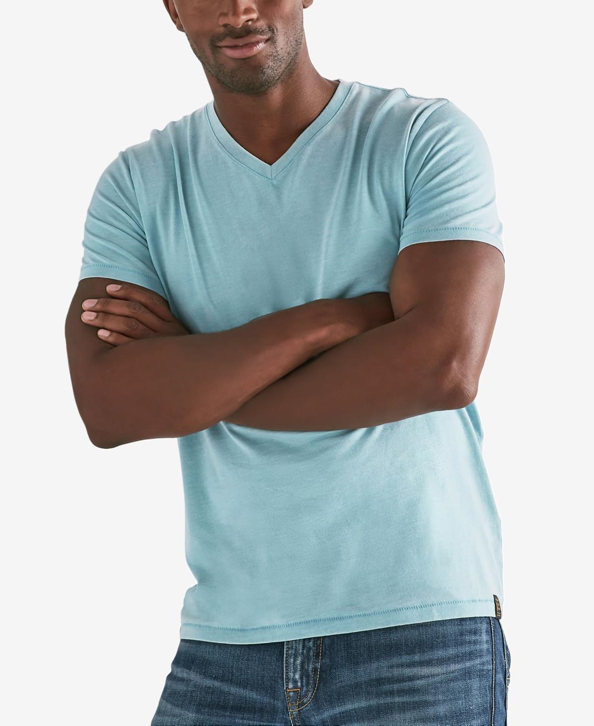 Lucky Brand Button Notch Neck T-Shirt Product Image