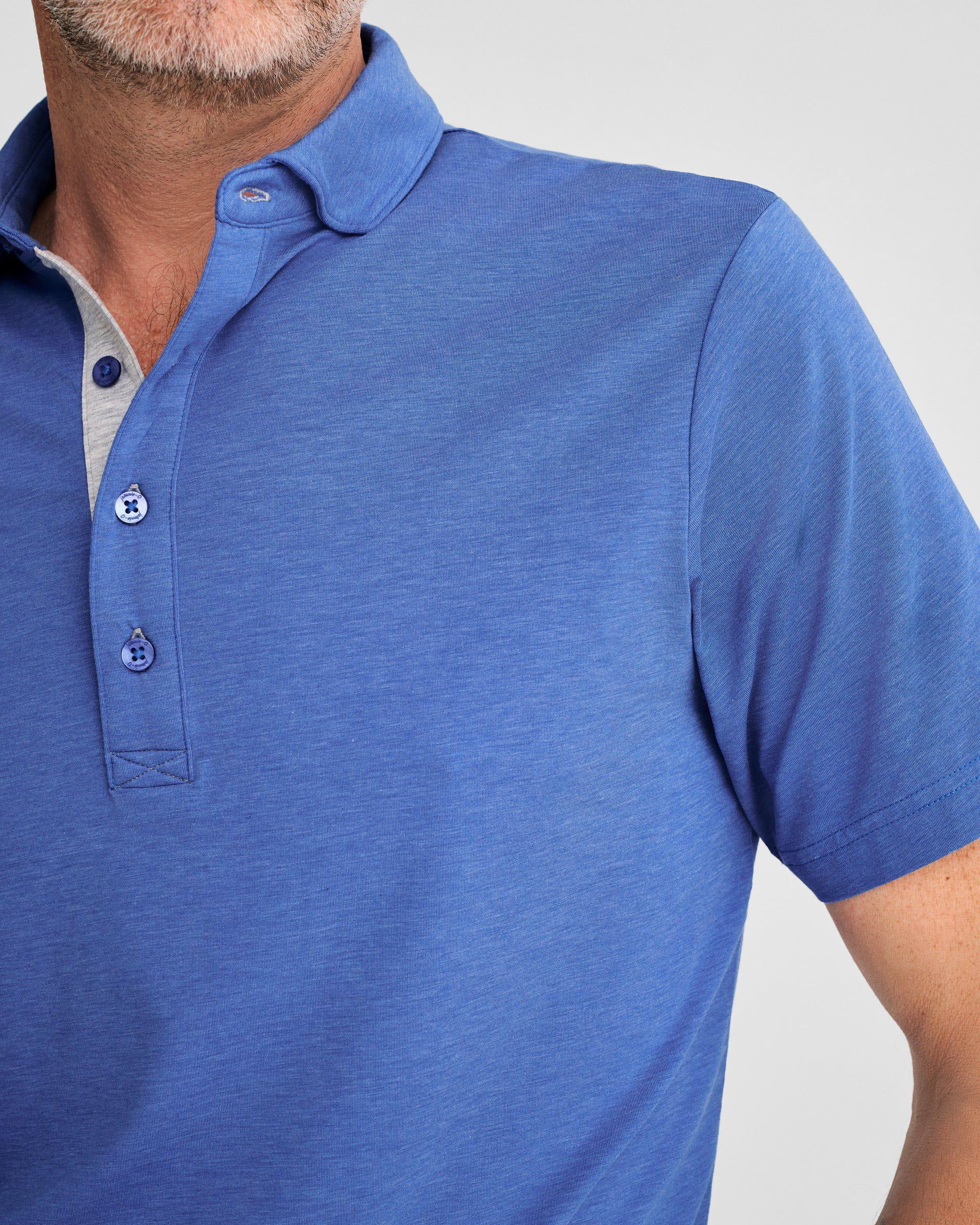 Linxter Cotton Blend Performance Polo Male Product Image