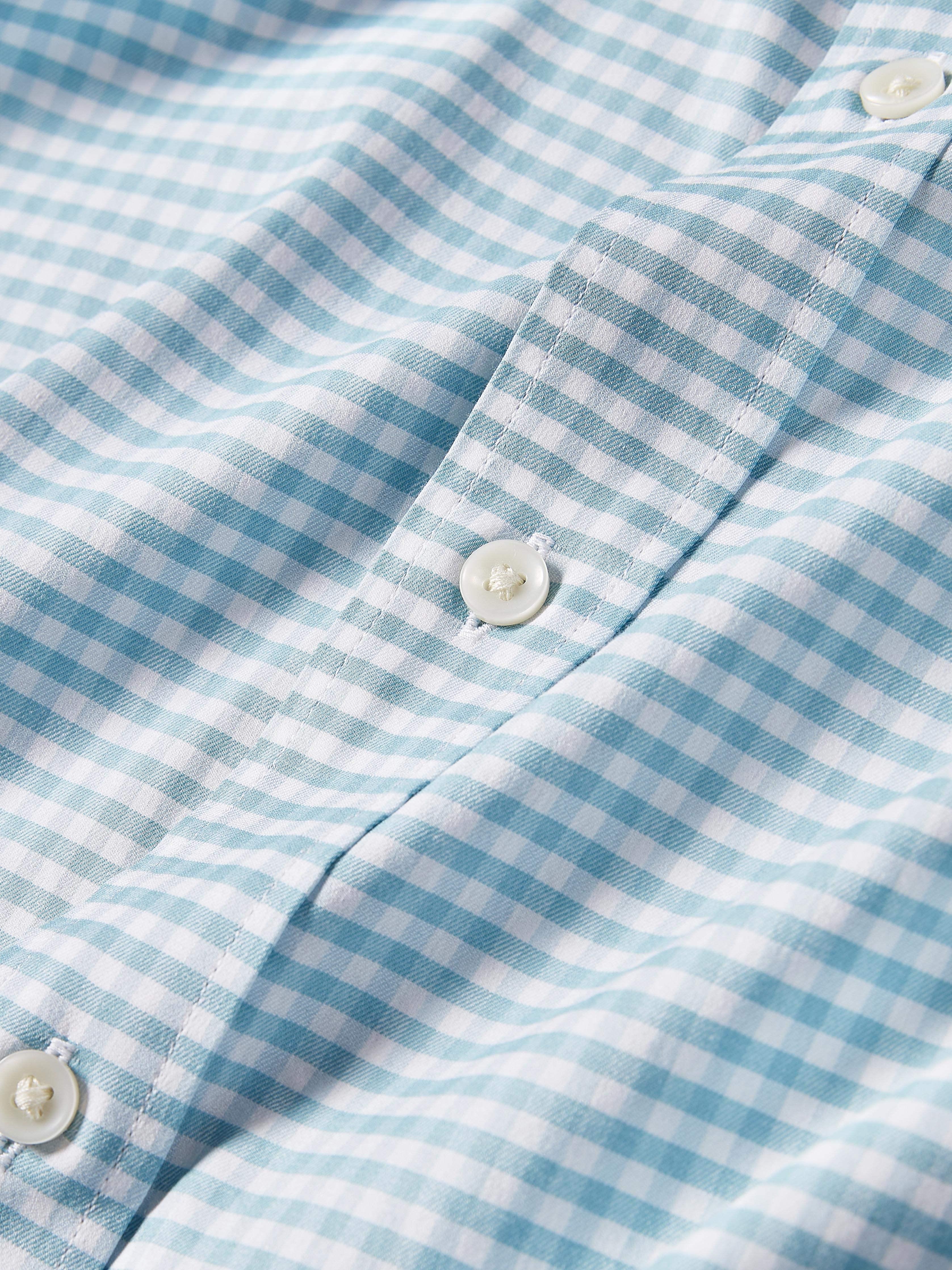 Movement™ Shirt - Teal Gingham Male Product Image