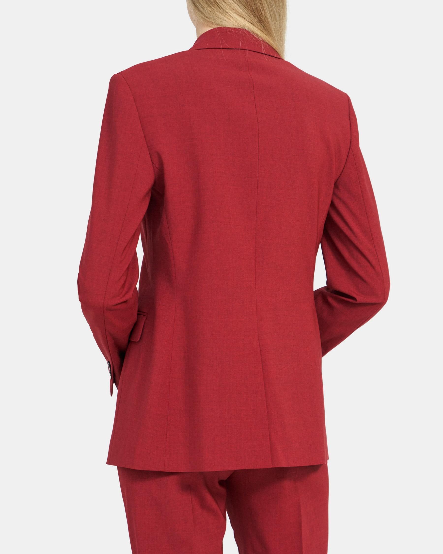 Classic Blazer in Stretch Wool Mélange Product Image