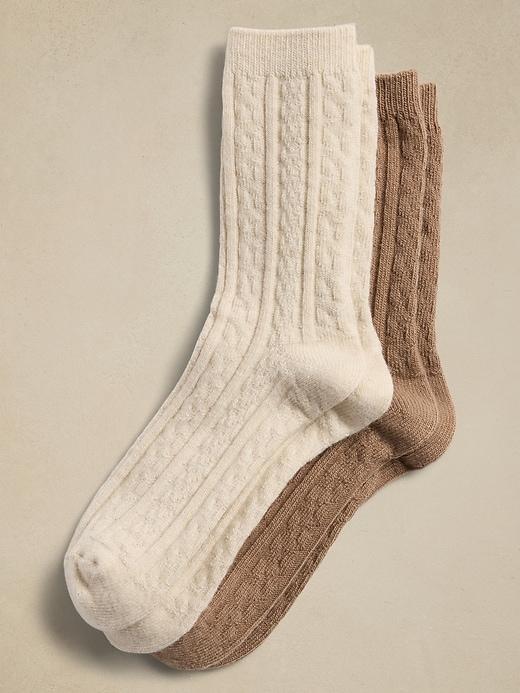 Cable Cozy Socks (2 Pack) Product Image