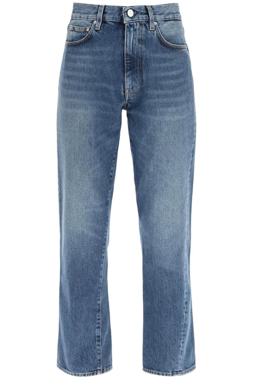 Twisted Seam Slim Jeans In Worn Blue product image