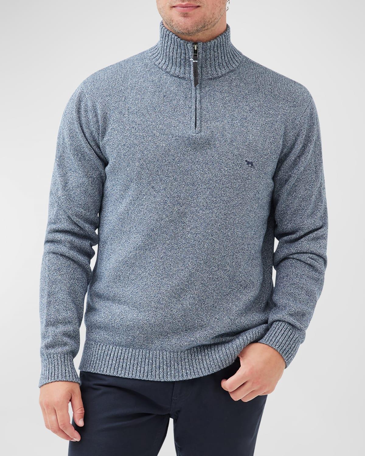 Mens Merrick Bay Quarter-Zip Sweater Product Image