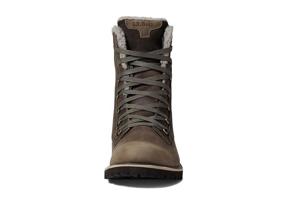 L.L.Bean Rugged Cozy Boot Lace-Up (Ash) Women's Shoes Product Image