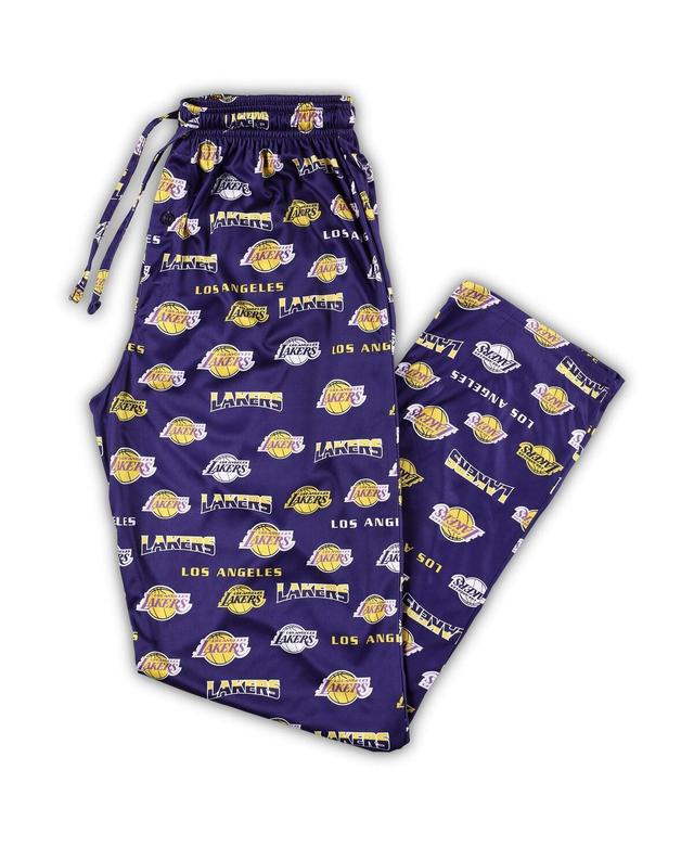 Mens Concepts Sport Los Angeles Lakers Big & Tall Breakthrough Sleep Pants Product Image