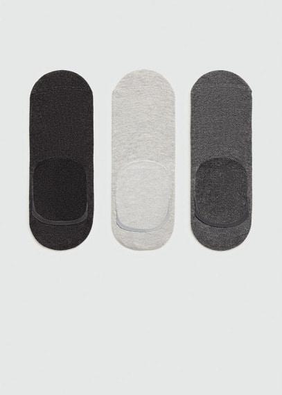 3-pack of invisible socks - Men | MANGO USA Product Image