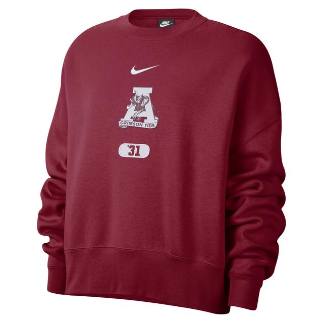 Alabama Nike Women's College Crew-Neck Sweatshirt Product Image