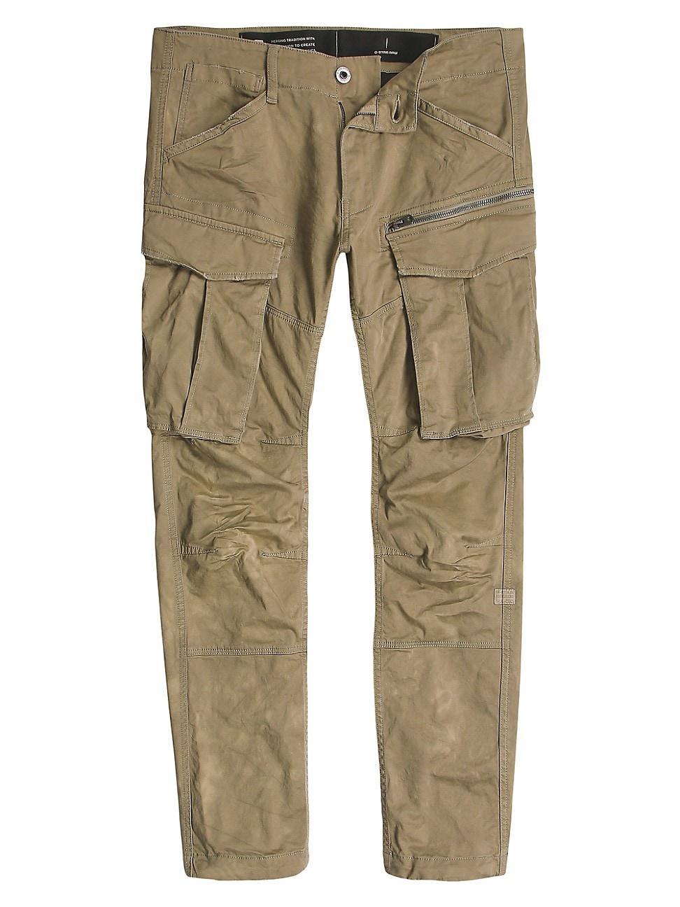 Mens Rovic Zip 3D Tapered Cargo Pants Product Image