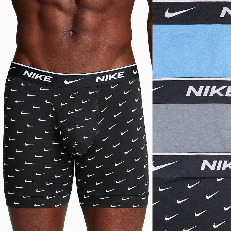 Nike Mens 3-Pack Logo Waist Boxer Briefs - Transparent Product Image