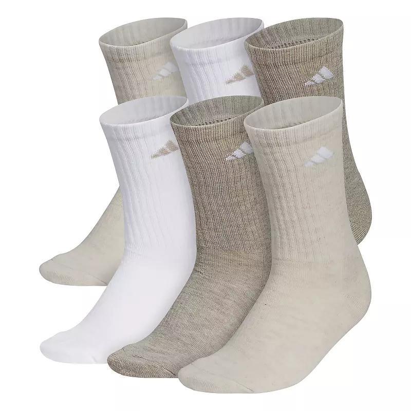 Womens adidas 6-Pack Athletic Crew Socks Product Image