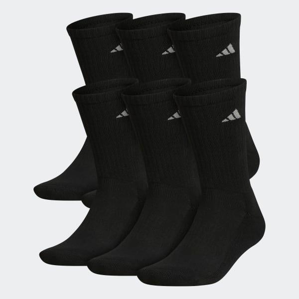 Athletic Cushioned Crew Socks 6 Pairs Product Image