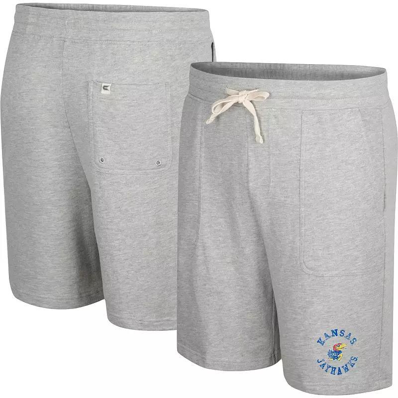 Mens Colosseum Heather Gray Iowa State Cyclones Love To Hear This Terry Shorts Product Image