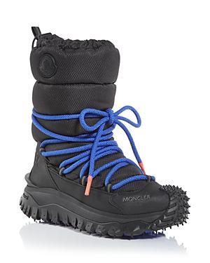 Moncler Trailgrip Apres High Snow Boots in Black - Black. Size 45 (also in 41, 42). Product Image