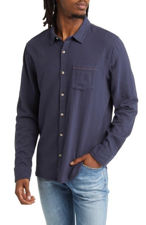 Marine Layer Classic Selvage Stretch Denim Button-Up Shirt Product Image