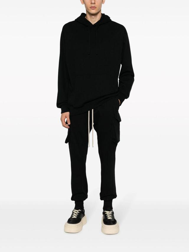 RICK OWENS DRKSHDW Creatch Cotton Tracksuit Pants In Black Product Image