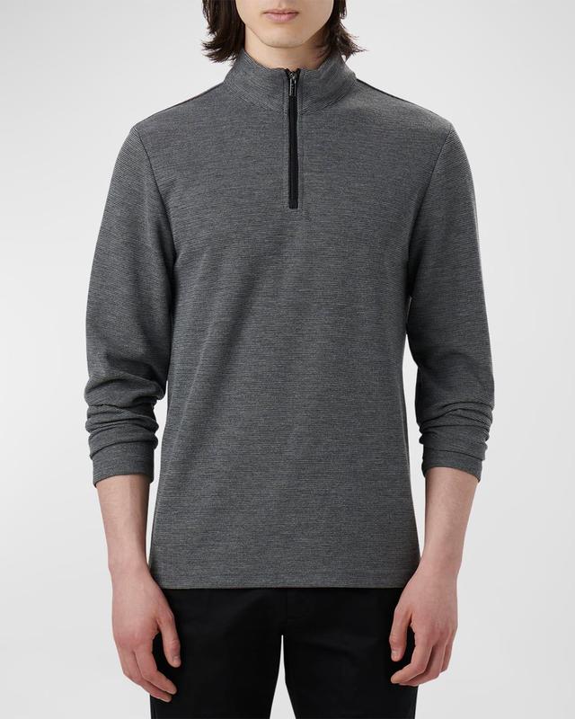 Mens Quarter-Zip Sweater with Back Pocket Product Image