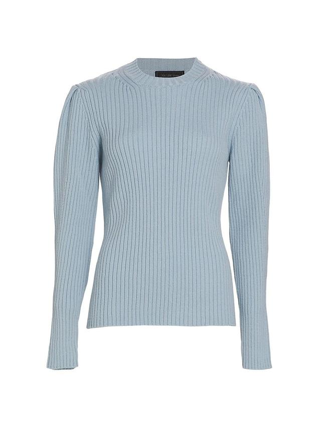 Womens COLLECTION Rib-Knit Wool-Blend Sweater Product Image