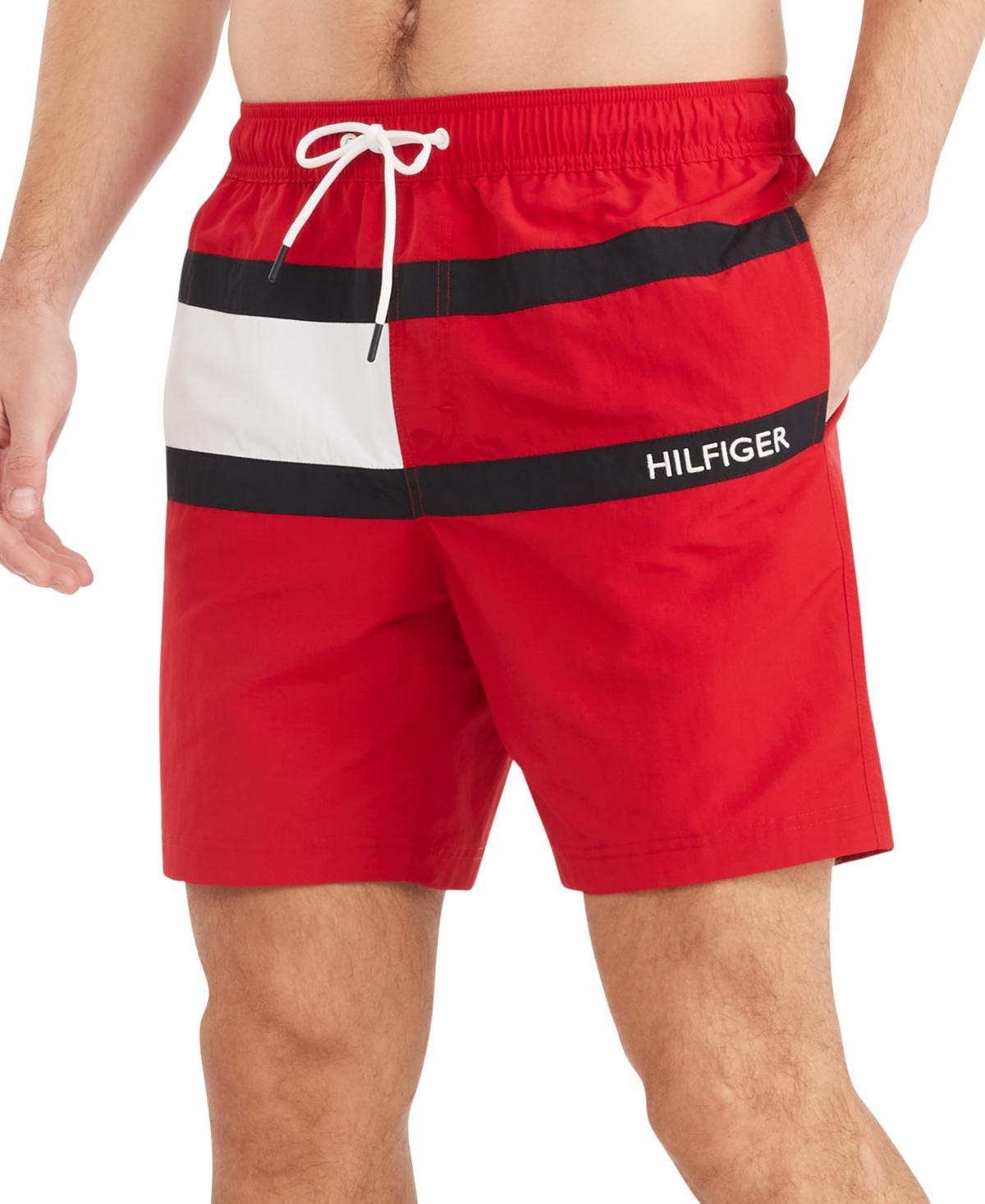 Mens Tommy Hilfiger Flag Swim Trunks Product Image