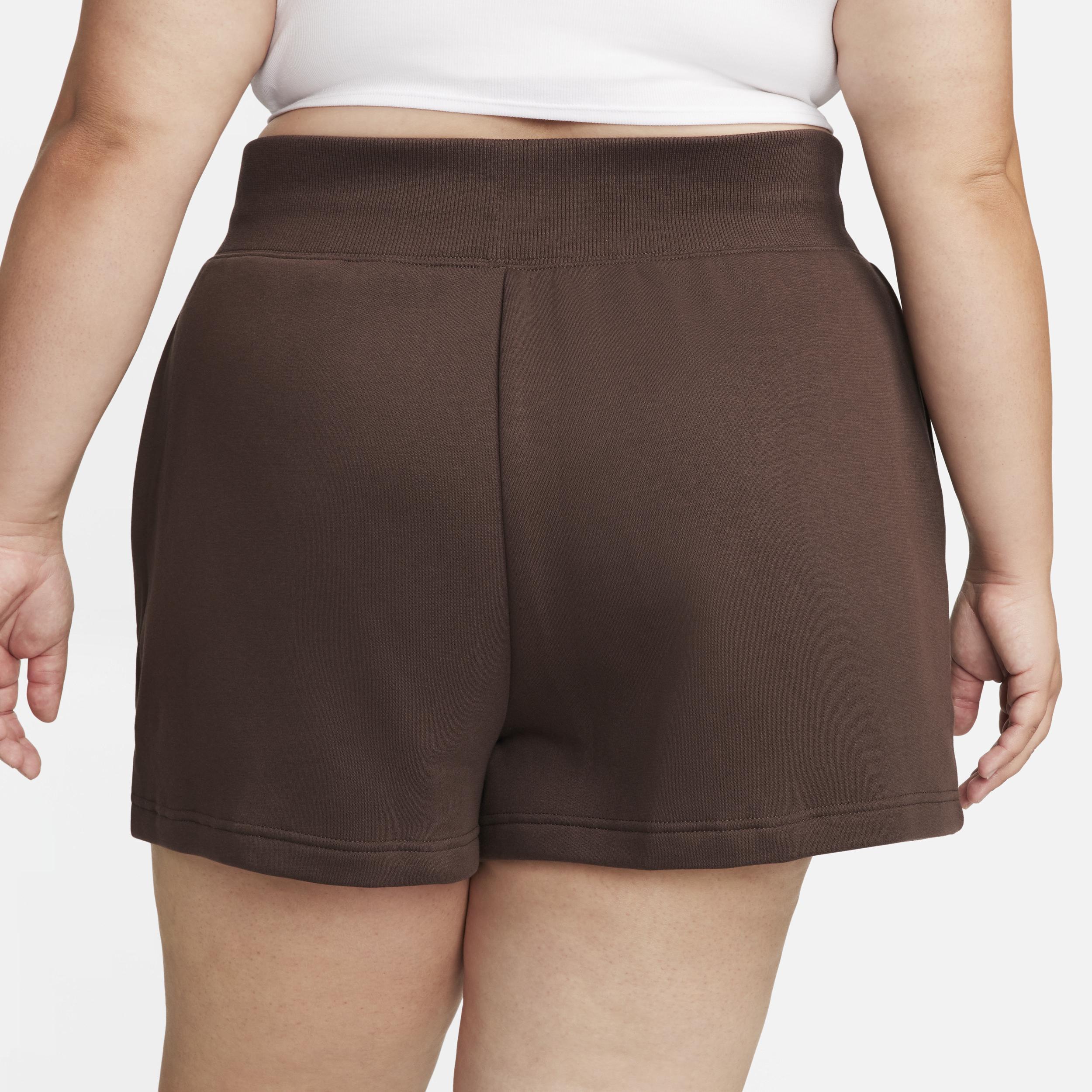 Women's Nike Sportswear Phoenix Fleece High-Waisted Loose Shorts (Plus Size) Product Image