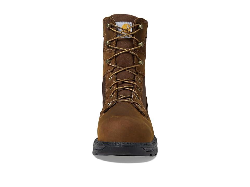 Carhartt Ironwood Waterproof 8 Soft Toe Work Boot (Bison Oil Tan) Men's Shoes Product Image