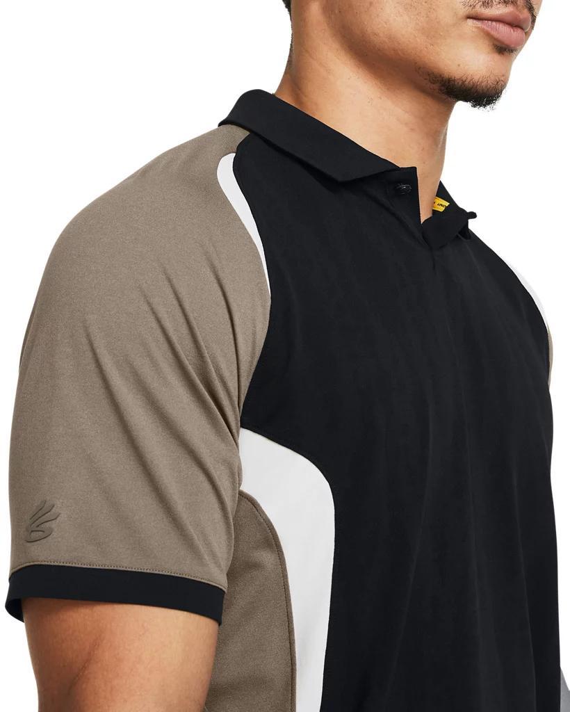 Men's Curry Jacquard Polo Product Image