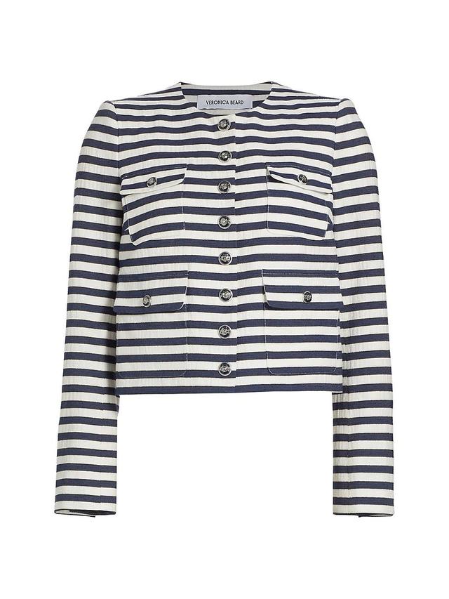 Womens Isa Striped Tailored Jacket Product Image