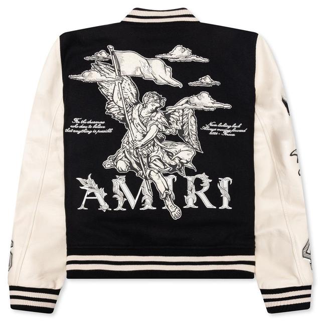 MA Angel Varsity Jacket - Black Male Product Image